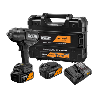 DEWALT X Mclaren Cordless Impact Wrench 1/2in Dr 1355Nm 18V 5Ah