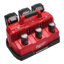 Milwaukee Rapid Charger 6 Bay M12 & M18