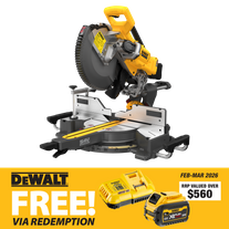 DEWALT FLEXVOLT Cordless Mitre Saw Brushless 305mm 54V - Bare Tool