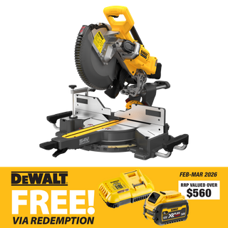 DEWALT FLEXVOLT Cordless Mitre Saw Brushless 305mm 54V - Bare Tool