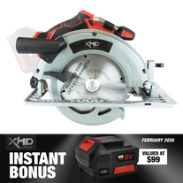 XHD Lithium 184mm Circular Saw with 3Ah Battery 18V