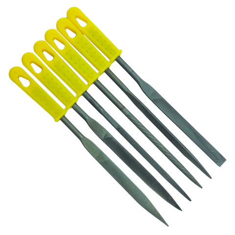 GI TOOLS Needle File Set 6pc