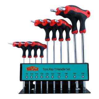ToolShed Torx Key Set 10pc T Handle with Stand