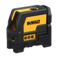 DEWALT Red Laser Level Cross Line and Plumb Dot with Bonus Detector