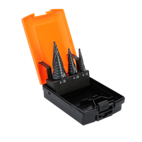 ToolShed Step Drill Bit Set 3pc