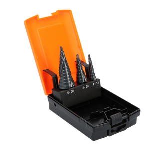 ToolShed Step Drill Bit Set 3pc