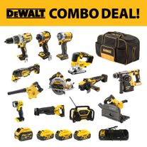 DEWALT Combo Kit 12pc 18V 5Ah with Plunge Cut Saw and 6Ah Battery