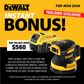 DEWALT XR Combo Kit 6pc 18V 5Ah with 18v Sander and Extra 5Ah Battery