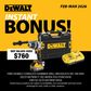 DEWALT Thicknesser Portable 330x152mm with Cordless Hammer Drill HD 18V