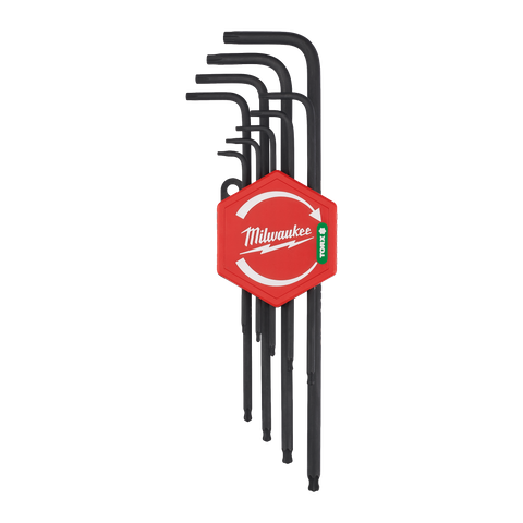 Milwaukee Torx Key L-Style Ball End 9pc Set