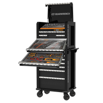 GEARWRENCH 135pc Combo Tool Kit with 28in Tool Chest + Trolley