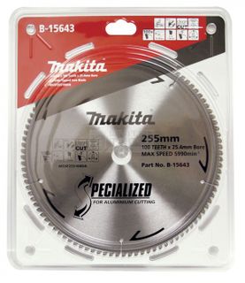 Makita Saw Blade Aluminium 255mm x 100T