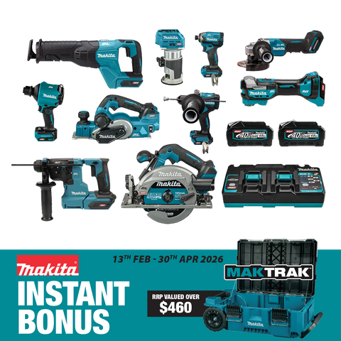 Makita XGT Cordless Combo Kit 233G Brushless 10pc 40V 4Ah
