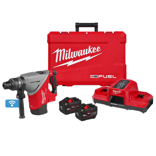Milwaukee M18 FUEL Rotary Hammer Drill SDS MAX 45mm 18V 12Ah Kit