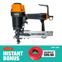 ToolShed Air Fence Batten Stapler with 30m Air Hose