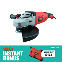 ToolShed Angle Grinder 230mm 2300W with Dust Shroud