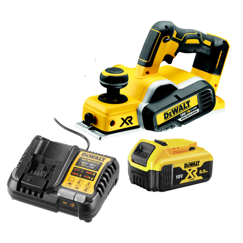 DEWALT Cordless Planer Brushless 18V with Battery and Charger