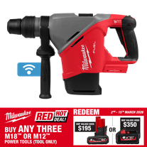 Milwaukee M18 FUEL Rotary Hammer Drill SDS MAX 40mm 18V - Bare Tool