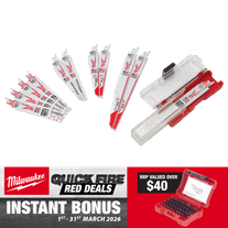 Milwaukee SAWZALL Demolition Recip Blade Set 12pc with BONUS Bit Set