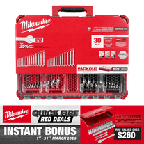 Milwaukee PACKOUT Spanner Combination Set 30pc Metric & SAE