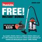 Makita LXT Cordless Combo Kit 8pc 18v 5Ah with Bonus ToolShed Vacuum & Shroud