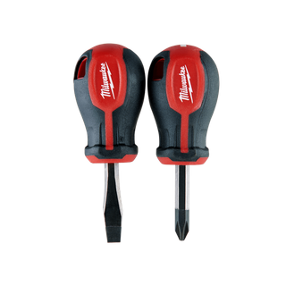 Milwaukee Tri-Lobe Stubby Screw Driver Set 2pc
