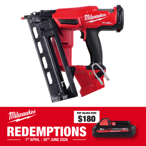 Milwaukee M18 FUEL Cordless Finish Nailer BUMP FIRE 16Ga 18V - Bare Tool