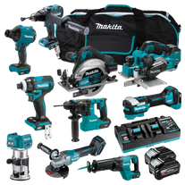 Makita XGT Cordless Combo Kit Brushless 251G 10pc 40V 4Ah