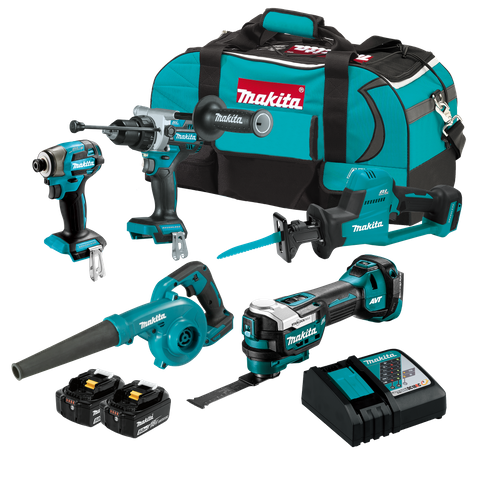 Makita LXT Cordless Combo Kit 5109 5pc 18V 5Ah
