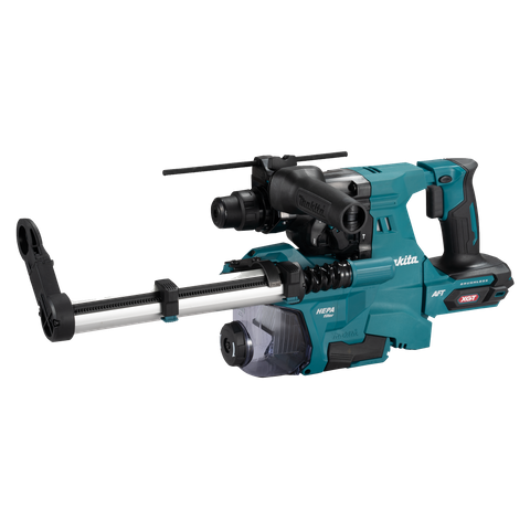 Makita XGT Cordless Hammer Drill 28mm BL SDS+ with Dust Extraction 40v - Skin