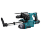 Makita XGT Cordless Hammer Drill 28mm BL SDS+Quick Change Chuck & DX18 40V- Skin
