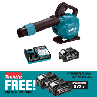Makita XGT Cordless Blower/Vacuum Brushless 40V 4Ah