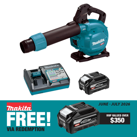 Makita XGT Cordless Blower/Vacuum Brushless 40V 4Ah