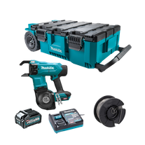 Makita XGT Cordless Rebar Tying 40V 4Ah with MAKTRAK Rolling Tool Chest