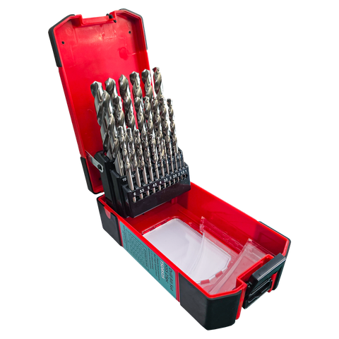 ToolShed Drill Bit Set M2 HSS 25pc