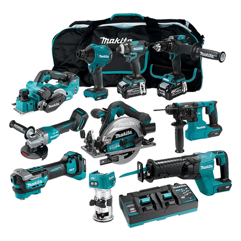Makita XGT Cordless Combo Kit 251G Brushless 10pc 40V 4Ah