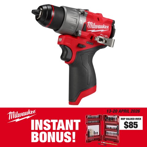 Buy Milwaukee M12 FUEL Cordless Hammer Drill BL Gen2 12v - Skin with ...