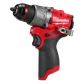 Milwaukee M12 FUEL Cordless Hammer Drill BL Gen2 12v - Skin with Bonus 48324024