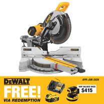 DEWALT Compound Sliding Mitre Saw 305mm