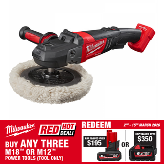 Milwaukee M18 FUEL Cordless Polisher 180mm 18V - Bare Tool