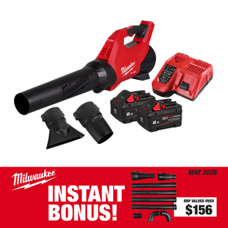 Milwaukee M18 FUEL Cordless Garden Blower Brushless Gen 3 with BONUS