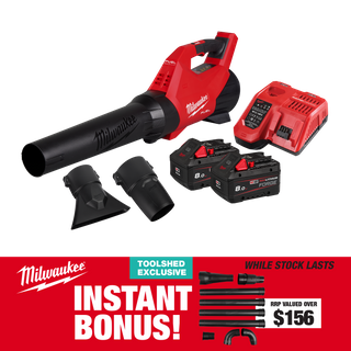 Milwaukee M18 FUEL Cordless Garden Blower Brushless Gen 3 with BONUS