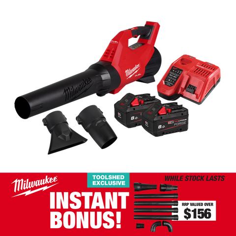 Milwaukee M18 FUEL Cordless Garden Blower Brushless Gen 3 with BONUS