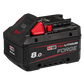Milwaukee M18 REDLITHIUM FORGE Battery 18V 8Ah with BONUS
