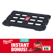 Milwaukee PACKOUT Mounting Plate with BONUS Tape Measure