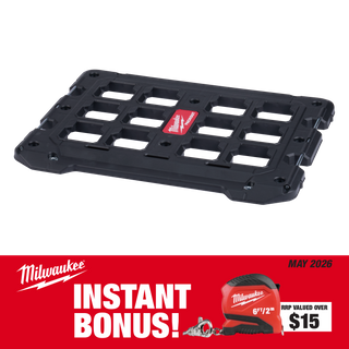Milwaukee PACKOUT Mounting Plate with BONUS Tape Measure