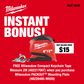 Milwaukee PACKOUT Mounting Plate with BONUS Tape Measure