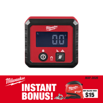 Milwaukee Digital Angle Gauge with BONUS Tape Measure