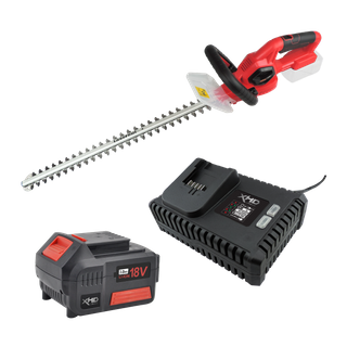 XHD Lithium Starter Kit 18V 4Ah with Hedge Trimmer 610mm 18V