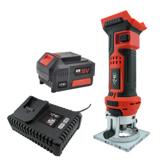 XHD Lithium Starter Kit 18V 4Ah with Router Trimmer 18V